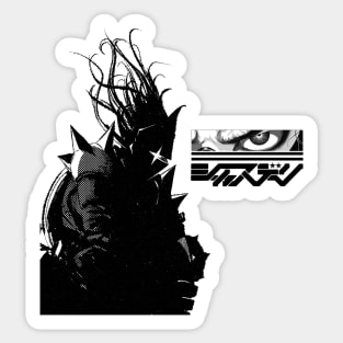 Japanese Samirai Urban Cyberpunk Sticker